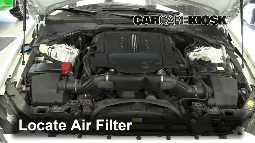 2017 Jaguar XE Premium 3.0L V6 Supercharged Air Filter (Engine)